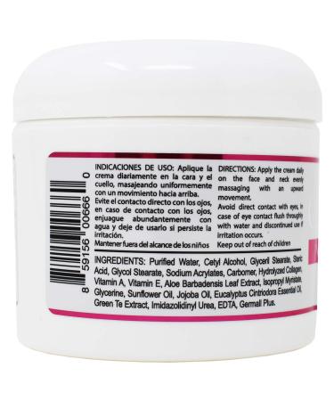 Collagen Elastin Cream with Vitamins A & E - Anti-Aging & Firming 4oz - Buy Online on SooperMarket.com