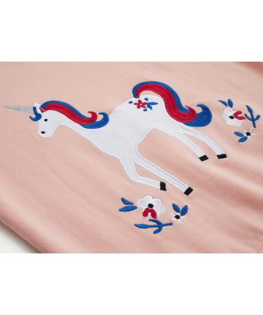 Girls Unicorn Sweatshirt | Cotton Casual Jumper for Kids | Long Sleeve Pullover | Ages 1-12 - Buy Online on SooperMarket.com