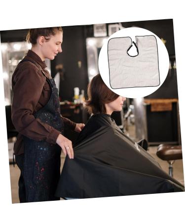 Mikinona Waterproof Haircut Apron - Professional Salon Cape for Hair Cutting & Beard Grooming | Cosmetology Tool - Buy Online on SooperMarket.com