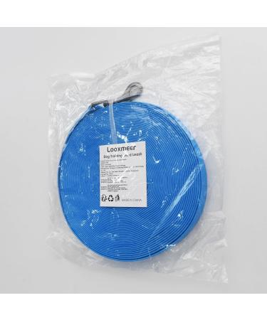 Looxmeer Dog Tow Lines - 3m to 30m Training Lead | Robust Neon Blue with Storage Bag - Buy Online on SooperMarket.com
