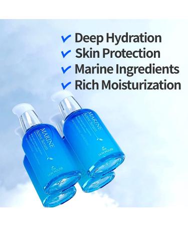 The Skin House Marine Active Serum 50ml | Intensive Moisture with Hyaluronic Acid | Hydrate Dry & Dehydrated Skin - Buy Online on SooperMarket.com