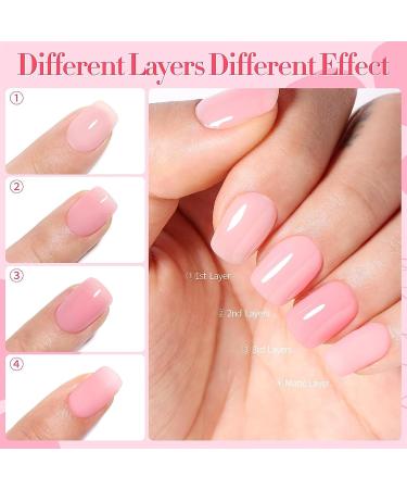 EONFAVE Glitter Nail Polish Sets - 6 Colours Pearlescent Glitter Nail Varnish Set - Shinny Peel Off Nail Polish Gifts for Women Nail Art DIY Home - No Need Cured Glitter Pearl Set - Buy Online on SooperMarket.com