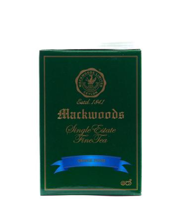 CEYLON BLACK TEA MACKWOODS SINGLE ESTATE LOOSE LEAF ORANGE PEKOE (OP) IN A CARTON - 100g