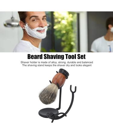 Premium Beard Shaving Tool Set - Brush Holder Soap Bowl & More for Home & Salon | International Shipping Available - Buy Online on SooperMarket.com