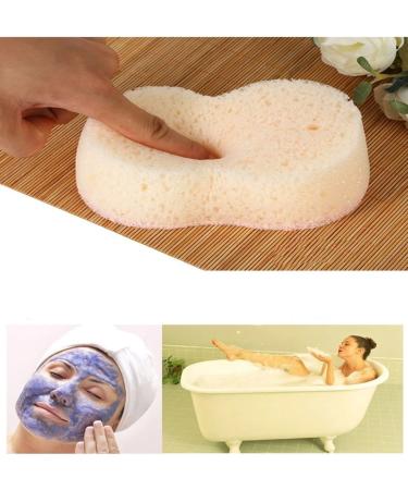 Topstone Natural Pink Bath and Facial Sponges - Pack of 2 Loofah Body Scrubbers - Buy Online on SooperMarket.com