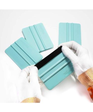TECKWRAP Mint Squeegee Vinyl Scraper Decal Applicator Tool 2pcs Pack - Craft Squeegee Scraper Pack - Buy Online on SooperMarket.com