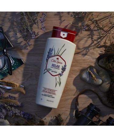 Old Spice Men's Relax Lavender Body Wash 16oz - Pack of 4 - Buy Online on SooperMarket.com