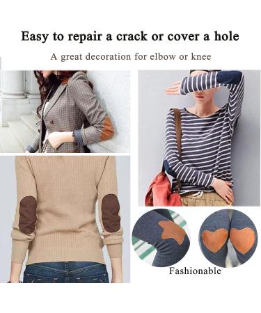 Beaulegan 4 PCS Black Iron-on Velvet Repair Patches for Elbow and Knee - Buy Online on SooperMarket.com