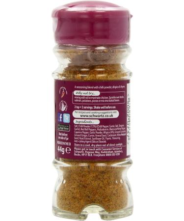 Schwartz Cajun Seasoning 44g - Authentic Blend for Bold Flavors - Buy Online on SooperMarket.com