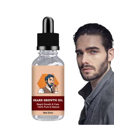 Grow beard oil for men mustache hair growth beard oil for male growth natural beard oil moisturizing beard oil 30ml f. Higyee