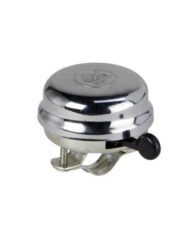 Fischer Unisex Chrome Bicycle Bell Silver/Chrome-Plated One Size EU One Size Single