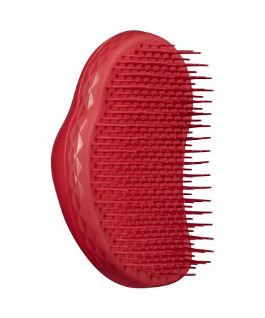 Tangle Teezer Thick & Curly Salsa Red - Professional hair brush for thick curly hair gently unrelting without ziepen ideal for strong curls