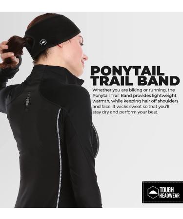 Ponytail Headband for Women - Fleece Ear Warmer for Running and Outdoor Activities in Cold Weather - Buy Online on SooperMarket.com