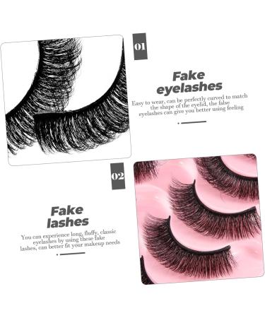 Didiseaon 10 Pairs Fake Eyelashes Russia 7d Fiber Dense - Buy Online on SooperMarket.com