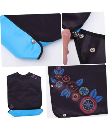 Elderly Bib Adult Washable Bibs Adult Bibs Jock Straps for Men Ihram Clothing for Men Umrah Cloths for1120 86X46CM Black1 - Buy Online on SooperMarket.com