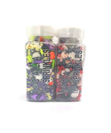 7oz Pumpkin Vampire Sprinkles Halloween Skull Cupcake Topper Decoration - Buy Online on SooperMarket.com