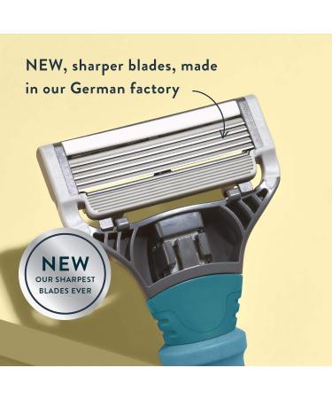 Harry's Holiday Gift Set | Limited Edition Flurry Blue Razor Handle - Perfect International Gift - Buy Online on SooperMarket.com