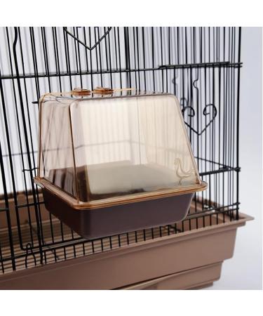 Saim Bird Baths Box with Universal Clips Bird Cage Accessories - Buy Online on SooperMarket.com
