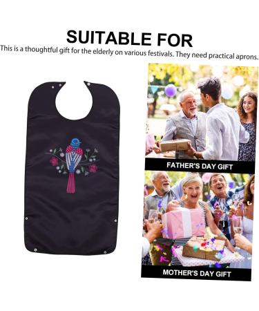 Reusable Bib Elderly Bib Adult Accessory Dining Bibs Washable Bibs for Adults Drool Bibs Baby Bibs Custom Adult Food Adult Washable Bibs Eat Bib Polyester Chinese Style Women's/470 - Buy Online on SooperMarket.com