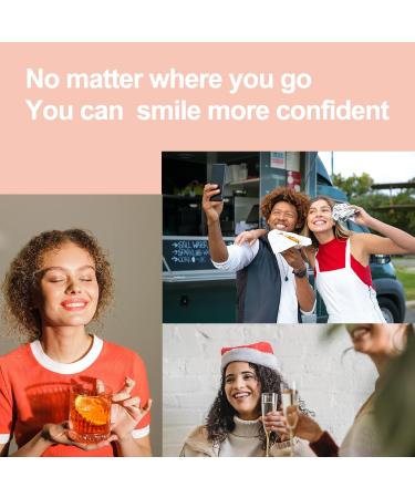 4 PCS Temporary Dental Veneers for Men and Women - Bright White W02 | Protect Your Teeth and Regain Confidence with Veneers Dentures Socket - Buy Online on SooperMarket.com