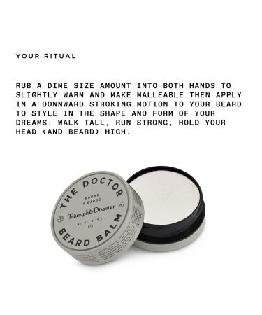 Buy TRIUMPH & DISASTER The Doctor Beard Balm - Firm Hold Non-Greasy Natural Finish | 2.29 oz - International Shipping Available - Buy Online on SooperMarket.com