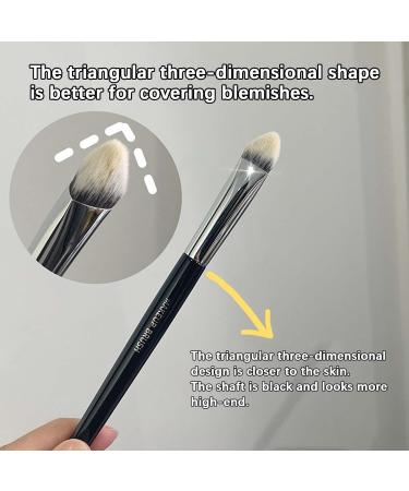 Veeteah Brush For Under Eye Concealer Tapered Coverage Multitask Brush - Bristles Dense And Soft Brush For Face Three-Dimensionality Brightening Brush For Complexion Refined Makeup Look - Buy Online on SooperMarket.com