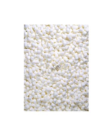 Marshmallows - White Mini Mallows With Natural Vanilla And No Artificial Colours - Great Companion to Delicious Hot Chocolates Baking And Decorating - Gluten Free Dairy Free - 1kg Bag