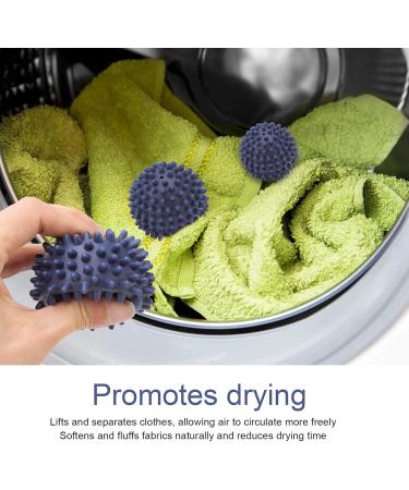 Laundry Ball Prevent Tangle Reusable Fabric Softener Ball Stain Removal PVC Material for Washing Machine - Buy Online on SooperMarket.com