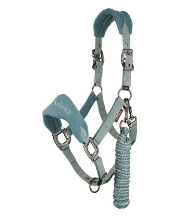 LeMieux Vogue Fleece Headcollar and Leadrope Halter COB Sage