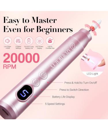 AZUREBEAUTY Dip Powder Nail Kit - 24 Colors Glitter & Electric Nail Drill | Complete Manicure Set with Base Top Coat & Activator - Buy Online on SooperMarket.com