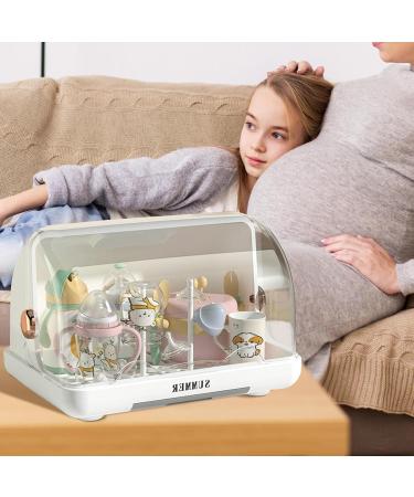 Calakono White Storage Box for Baby Bottles - Efficient Organization for Milk Bottles | International Shipping - Buy Online on SooperMarket.com