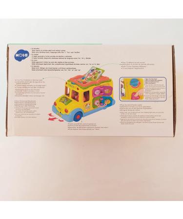 Buy Educational Baby Toys for 1-3 Years | Musical Animal Noises & Movement Bus | Perfect Gifts for 12-18 Months Girls - Buy Online on SooperMarket.com