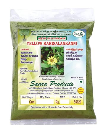 AOZA SAARA : Karisalankanni Powder l Bharangaraj Powder 100g