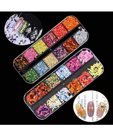 EBANKU Nail Art Rhinestones Gems Set with Tweezers and Wax Pens - 10 Boxes Nail Jewels Diamonds for Stunning Nail Charms - Buy Online on SooperMarket.com