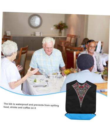 Elderly Bib Vintage Shirts Senior Bibs Men Bibs Dining Bibs Drooling Bibs Reusable Bib Bibs for Men1122 86X46CM As Shown1 - Buy Online on SooperMarket.com