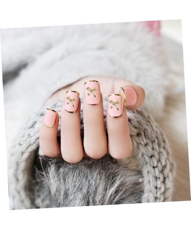 1 Nail Decoration Nail Art Sticker Nail Jewels Nail Stickers for Nail Art Gemstone Rings Nail Jewelry Nail Charms Manicure Decor Nail Decals Nail Art Studs Bowknot Nail Studs Alloy HAPINARY 12.4X7.2X0.2cm Assorted Color - Buy Online on SooperMarket.com