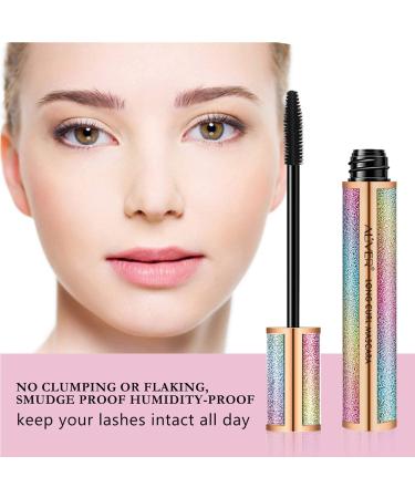 4D Silk Fiber Lash Mascara - Waterproof, Smudge-proof, Natural Thickening & Lengthening Formula - Long-lasting & Easy to Remove - 1 Count - Buy Online on SooperMarket.com