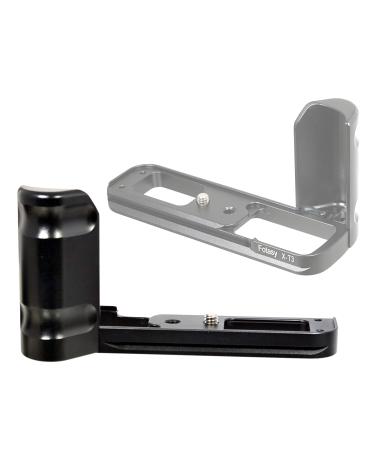 Fotasy X-T3 Hand Grip, Arca Swiss Type Quick Release QR Metal Holder Hand Grip, Aviation Grade Aluminum, Compatible with Fuji XT3 XT2
