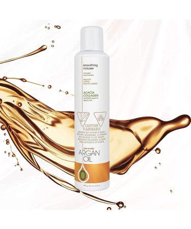 One 'n Only Argan Oil Smoothing Mousse - Firm Hold for Volume and Frizz Control - 8.8 Ounces - Buy Online on SooperMarket.com