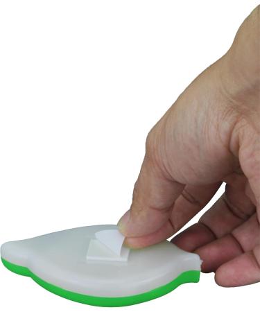 4x Garbage Can Freshener Odor Removers for Small Rooms Self-Adhesive Lemon & Apple Fragrance | Diaper Pail & Odor Control - Buy Online on SooperMarket.com