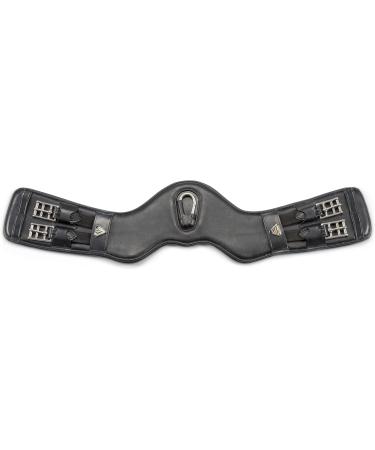 Shires Velociti Lusso Dressage Girth - Black Black 24" - Buy Online on SooperMarket.com