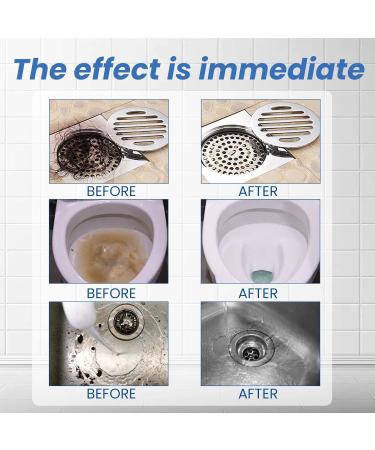 Powerful Pipe Dredge Agent Pipe Dredge Deodorant Sink Drain Cleaner Toilet Pipe Dredging Agent Kitchen Dredging Deodorant Clogged Channel Agent 200g (1pc) - Buy Online on SooperMarket.com