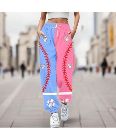 WILLBEST Sport Pants for Women Running Joggers Causal Gym Training Sweatpants Stretch Cuffed Trousers Jogging Bottom Activewear 4454-djufh-5-blue XL - Buy Online on SooperMarket.com