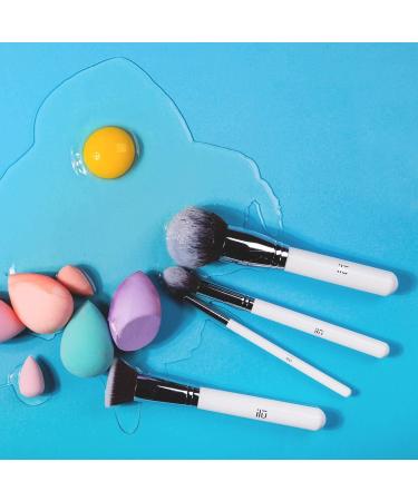 TB Tools T4B Ilu 200 Series Face Makeup Powder Brushes - Taklon Bristles for Loose & Pressed Powder Blush Bronzer & Highlighter - International Shipping Available - Buy Online on SooperMarket.com