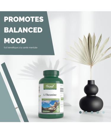 VORST L Theanine 250mg 180 Vegan Capsules | Stress Relief Supplement | Powder Pills | Alternative to Liquid | 1 Bottle 180 count (Pack of 1) - Buy Online on SooperMarket.com