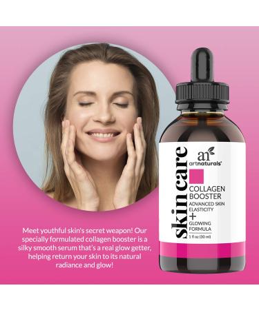 Artnaturals Collagen Booster 1 fl oz - Revitalize Skin & Promote Youthful Glow - Buy Online on SooperMarket.com