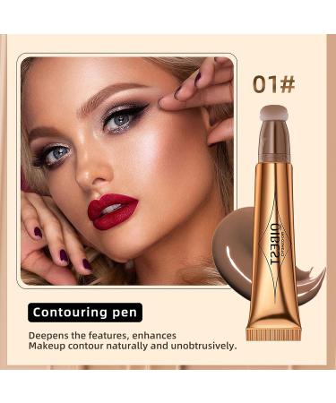 Paminify Contour Beauty Wand: Liquid Milk Contour Stick - Grey Shade, Natural Matte Finish, Lightweight & Cruelty-Free - Buy Online on SooperMarket.com