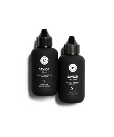 COCUNAT | Savior | Reconstructive Treatment for Damaged Brittle or Colored Hair | Totally Repairs the Structure from Within | Argan | Repairs Split Ends | Silicone-Free | Dyed | 2 x 100 ml