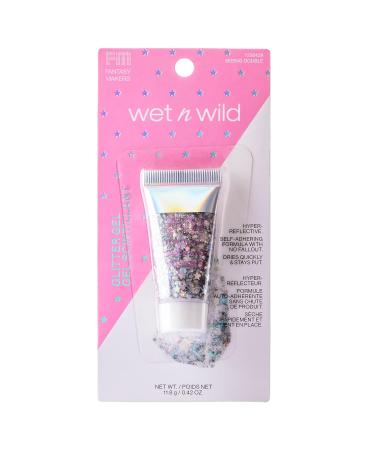 Body Glitter by Wet n Wild Fantasy Makers - Silver Glitter Gel (Pack of 2) | Shop Internationally - Buy Online on SooperMarket.com