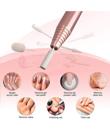 Melodysusia 11-in-1 Electric Nail File Set - Professional Gel Nail Cutter & Pedicure Kit for Nail Studios & DIY Manicures | Golden D-PROFI - Buy Online on SooperMarket.com